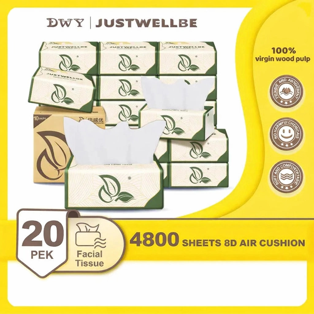 S10-0182 (2 Sets - 20 Packs - 1.94kg) 5ply